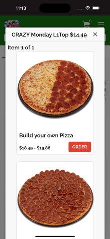 Flyers Pizza App Screenshot 5 of 6