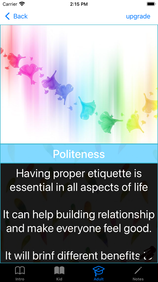 #3. Polite Behaviors and skills (iOS) By: Man Hung Sun