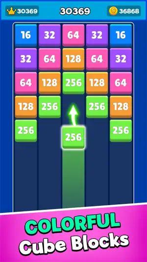 Merge Number : Blocks Match screenshot 4
