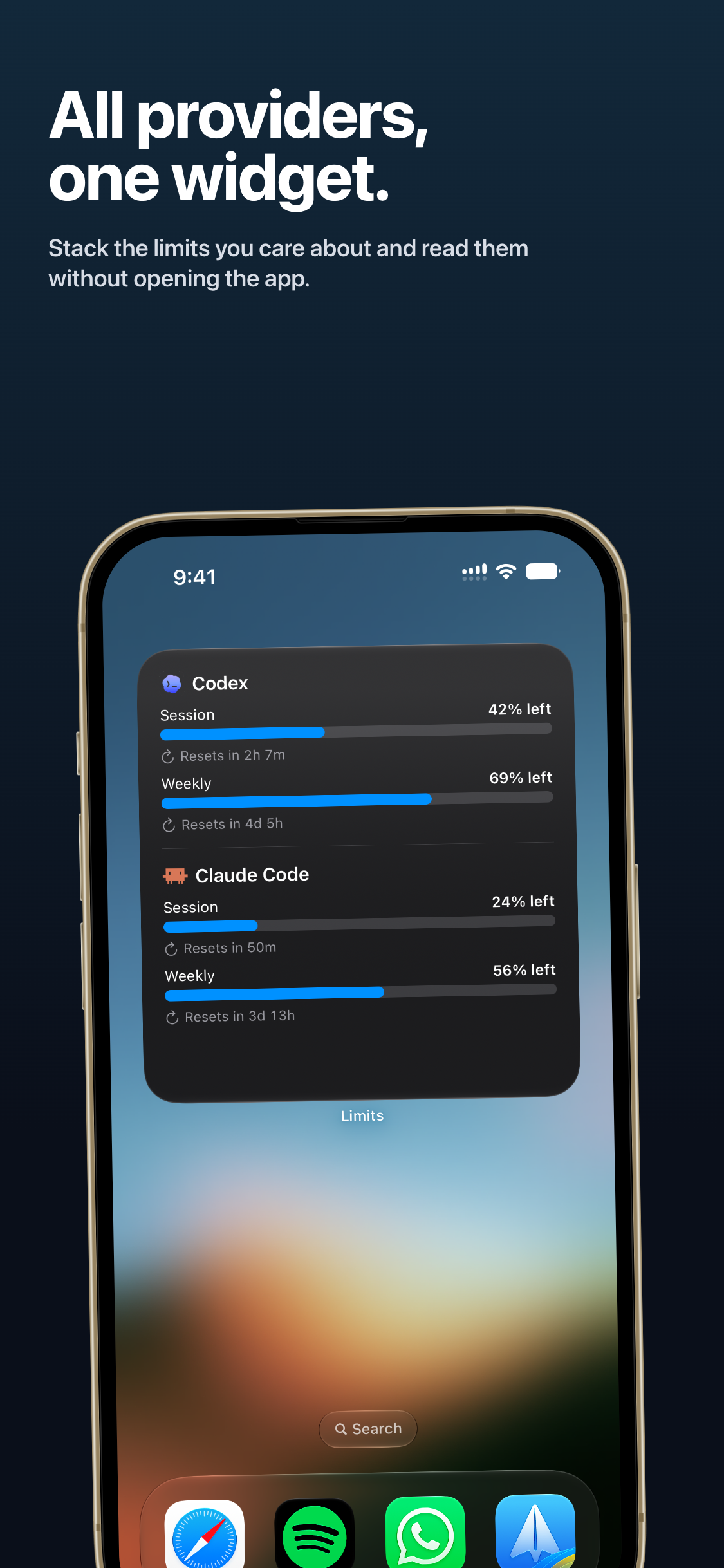 Limits: AI Usage Tracker screenshot 3