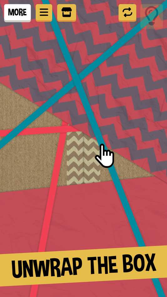 #1. Wrapping: Unboxing Puzzle Game (iOS) Με: Daniel Cornelis Johannes Maria van Geel