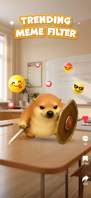 AR Filter: What The Dog Doing screenshot 1
