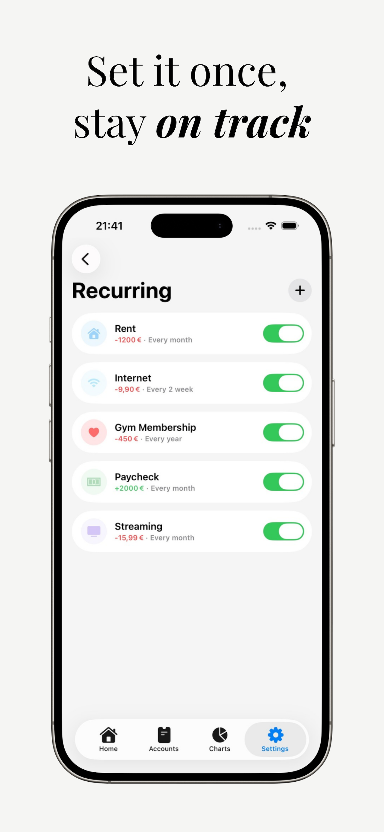 Moneta: Money Tracker & Budget