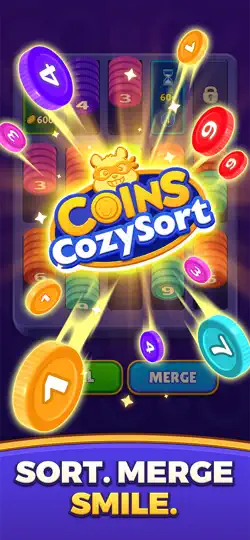 Скриншот CozySort: Coins на iPhone 1