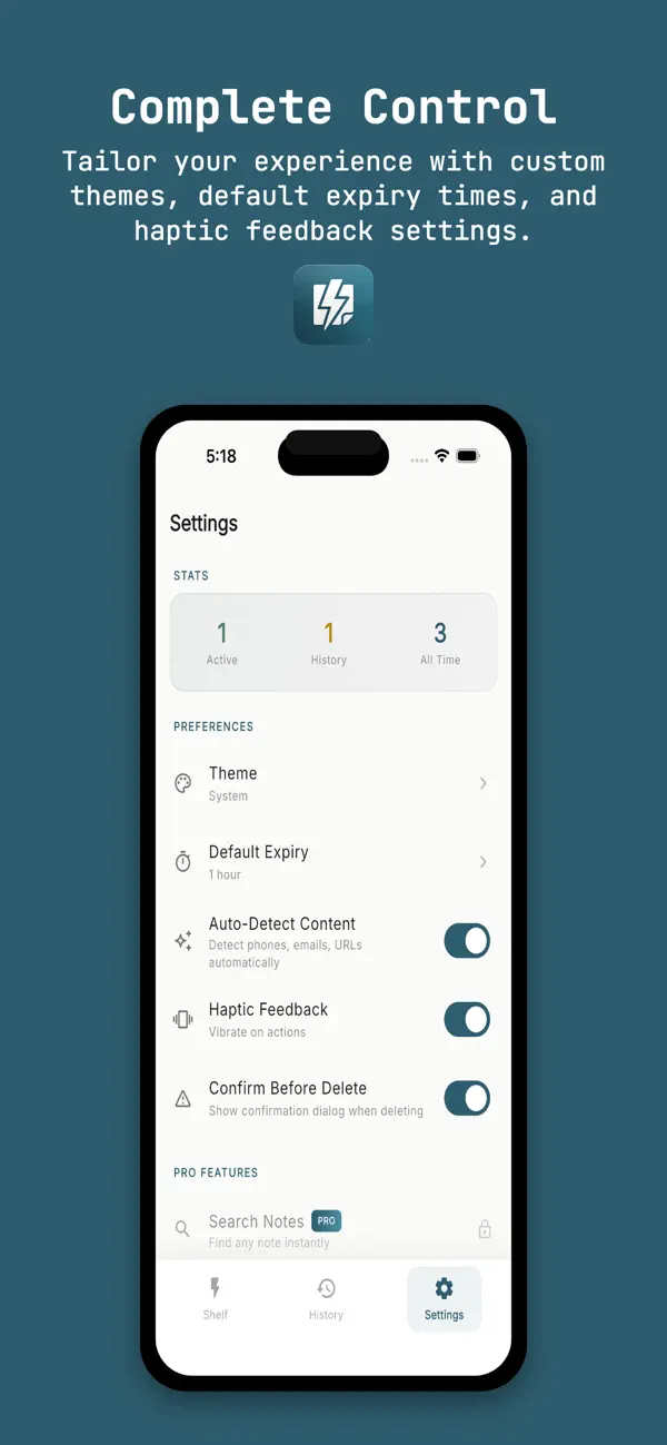 #5. FlashPad – Quick Notes (iOS) Door: Rizwan Rashid
