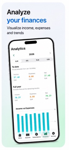 Rentivo: Finance Tracker screenshot
