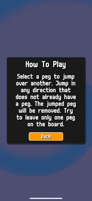 OPEGA - Peg Jumping Game screenshot 2