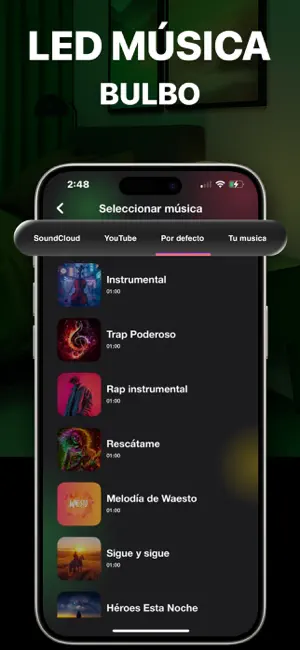 Luz LED - Luces LED iPhone screenshot 3