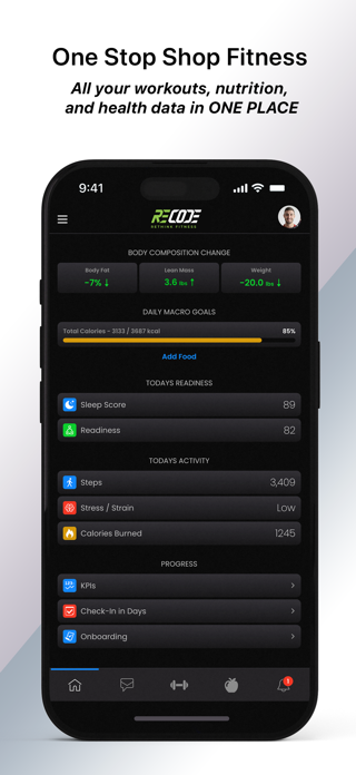 ReCode Fitness Screenshot 1 of 6