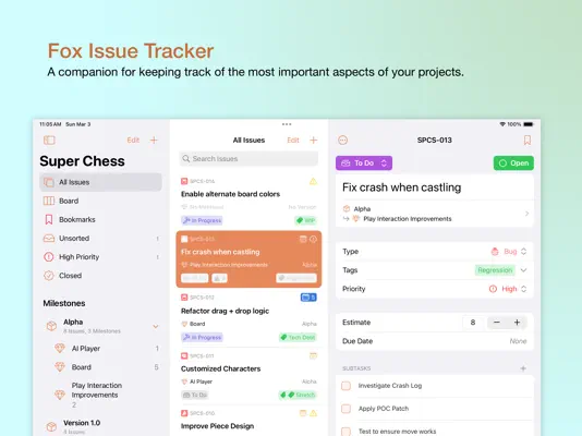 Fox Issue Tracker