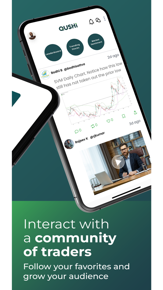 #2. QUSHi - Learn to Trade (iOS) Podle: Qushi, LLC