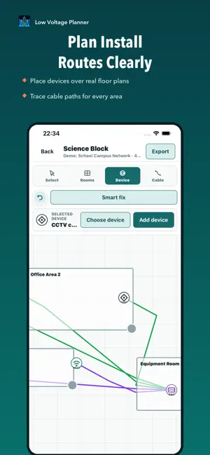 LowVoltagePlanner App Store screenshot