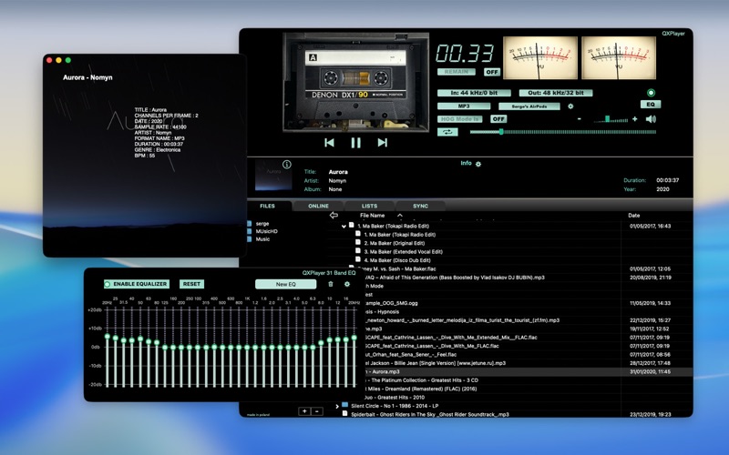 Screenshot #1 pour QXPlayer