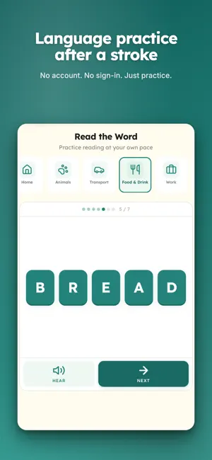 Alfee — Aphasia Practice screenshot 1