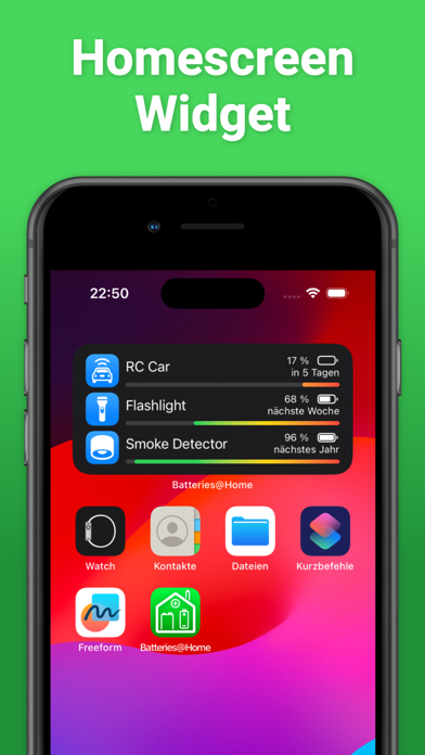 Batteries At Home Screenshot
