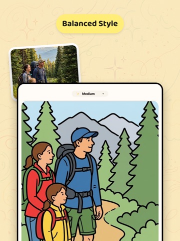 Coloring Pages by Linify iPad screenshot