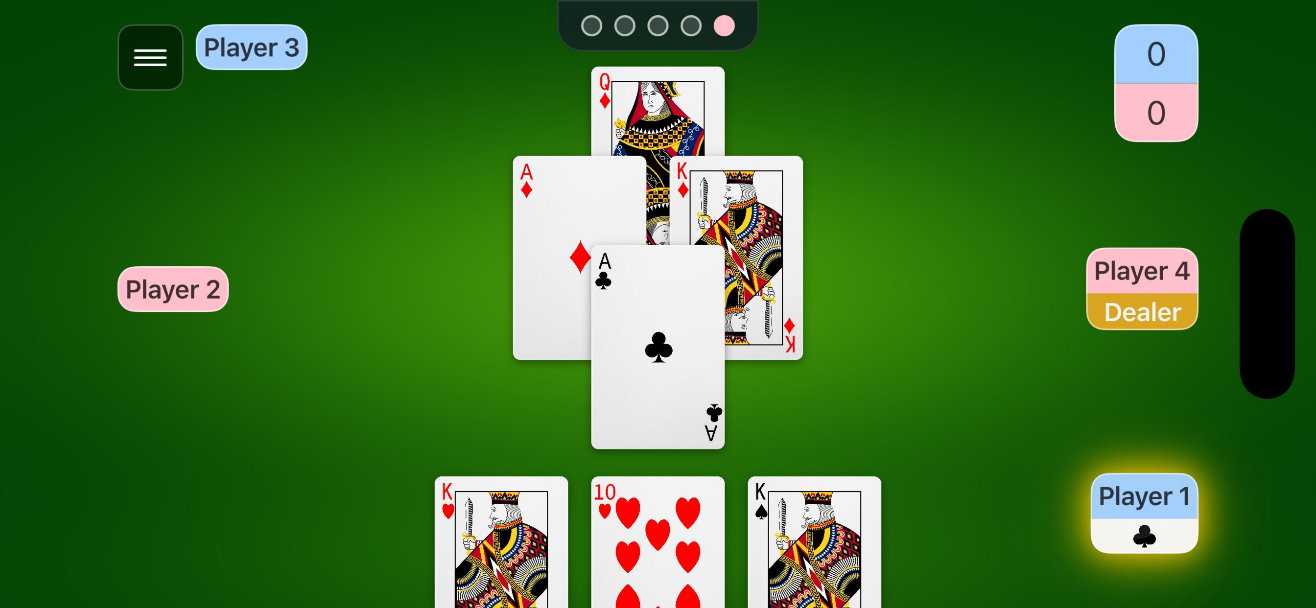 Euchre AI screenshot 2