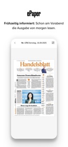 Handelsblatt - Nachrichten screenshot