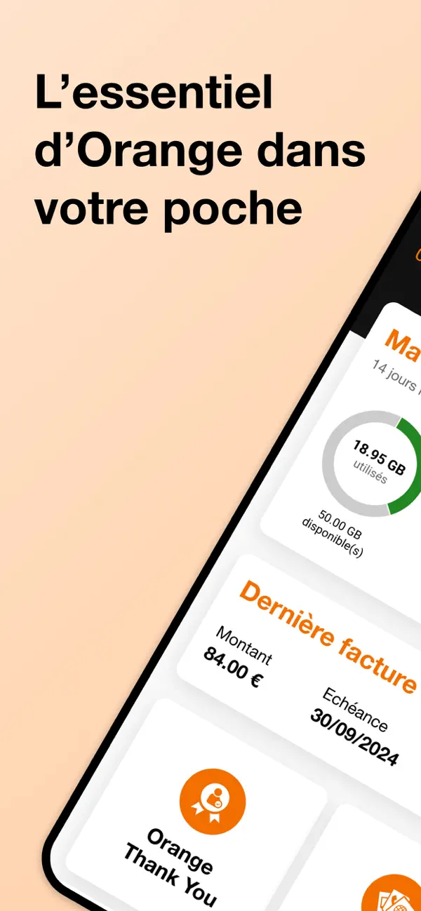 Screenshot #1 pour My Orange BE