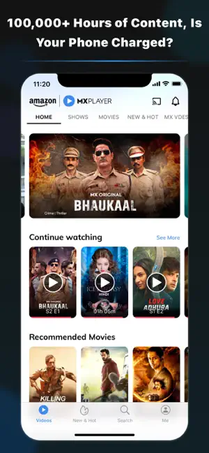 MX Player iPhone screenshot 1