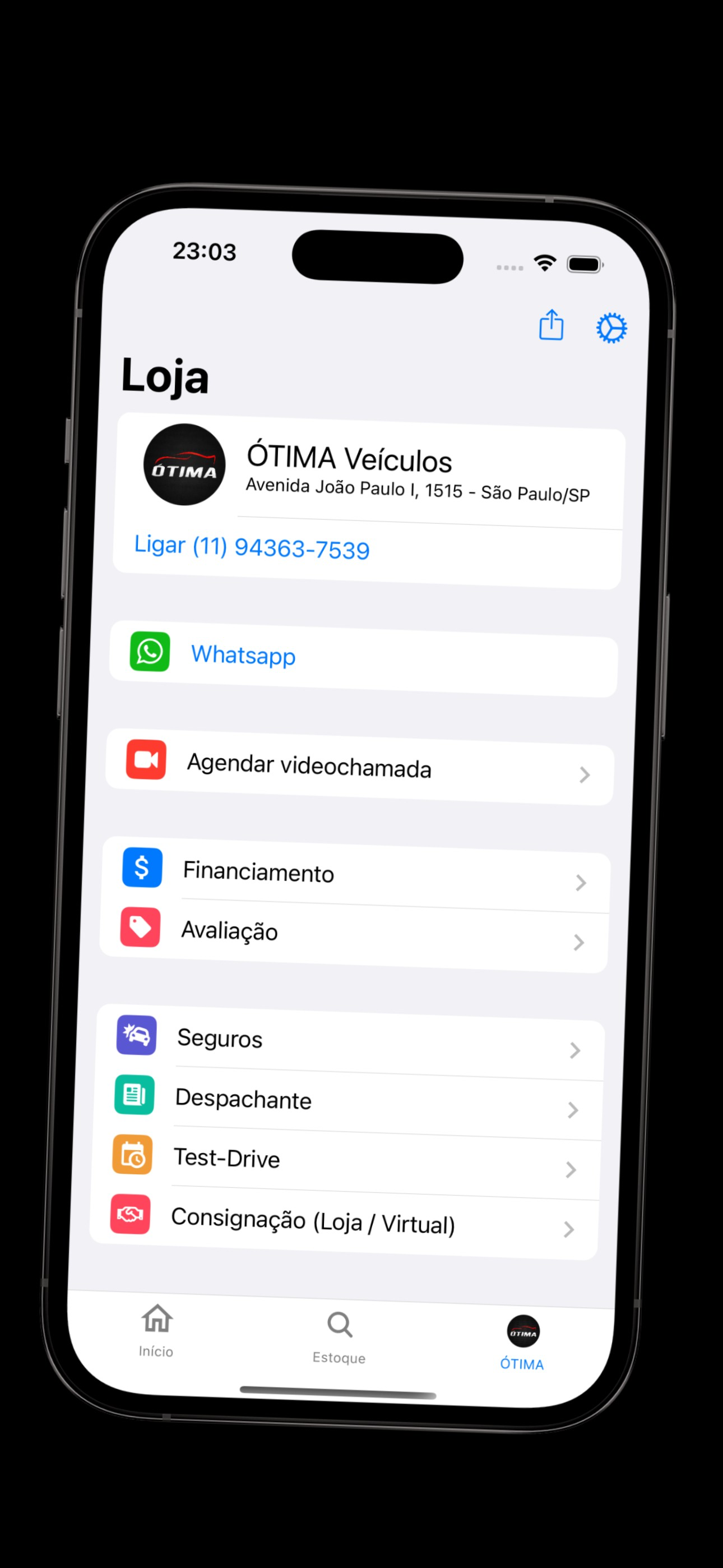 ÓTIMA Veículos screenshot 4
