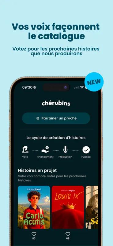 Chérubins : Histoires audio screenshot 6 of 7
