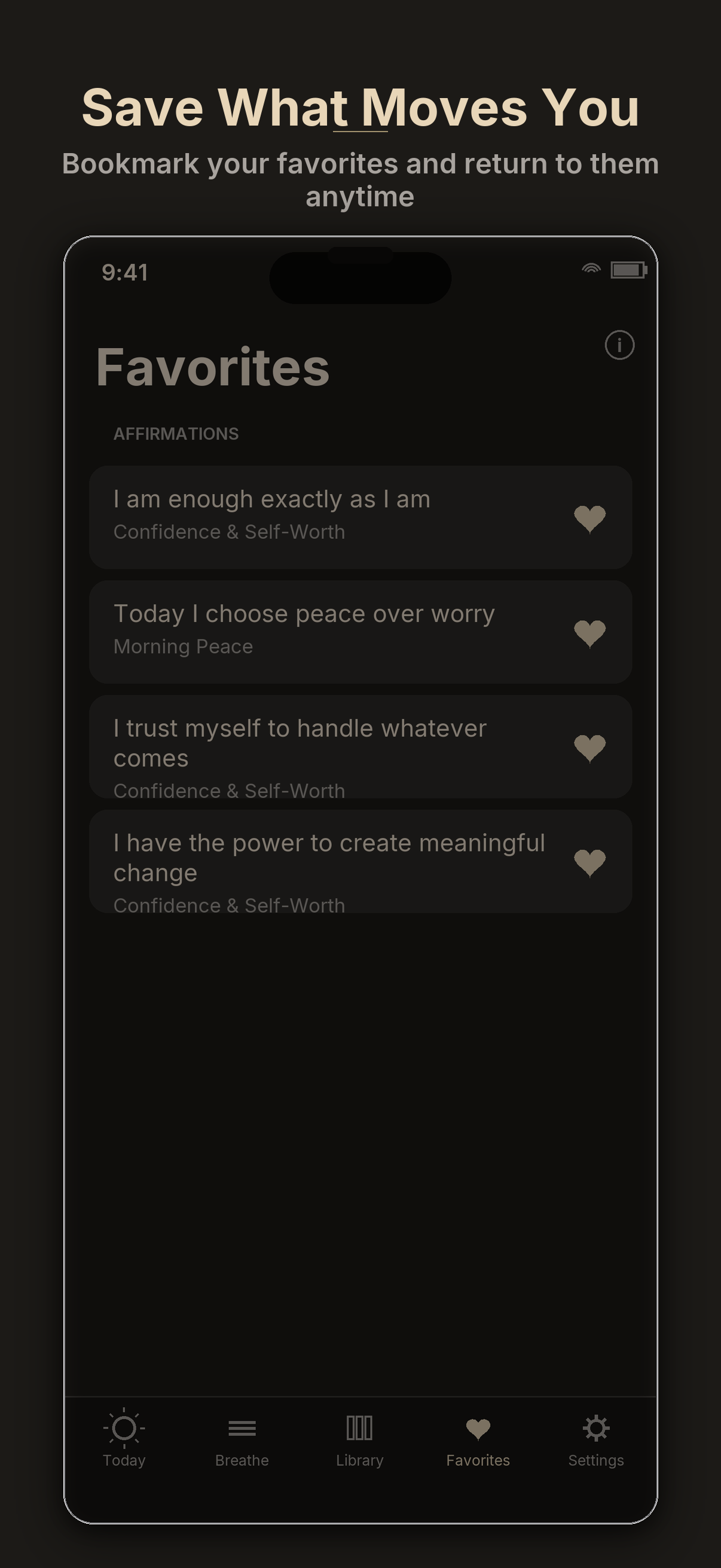Deep Align: Daily Affirmations screenshot 5