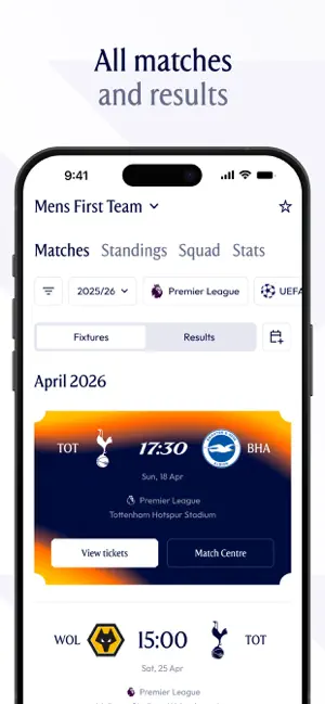 Official Spurs App iPhone screenshot 3