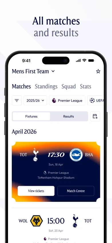 Official Spurs App screenshot 3