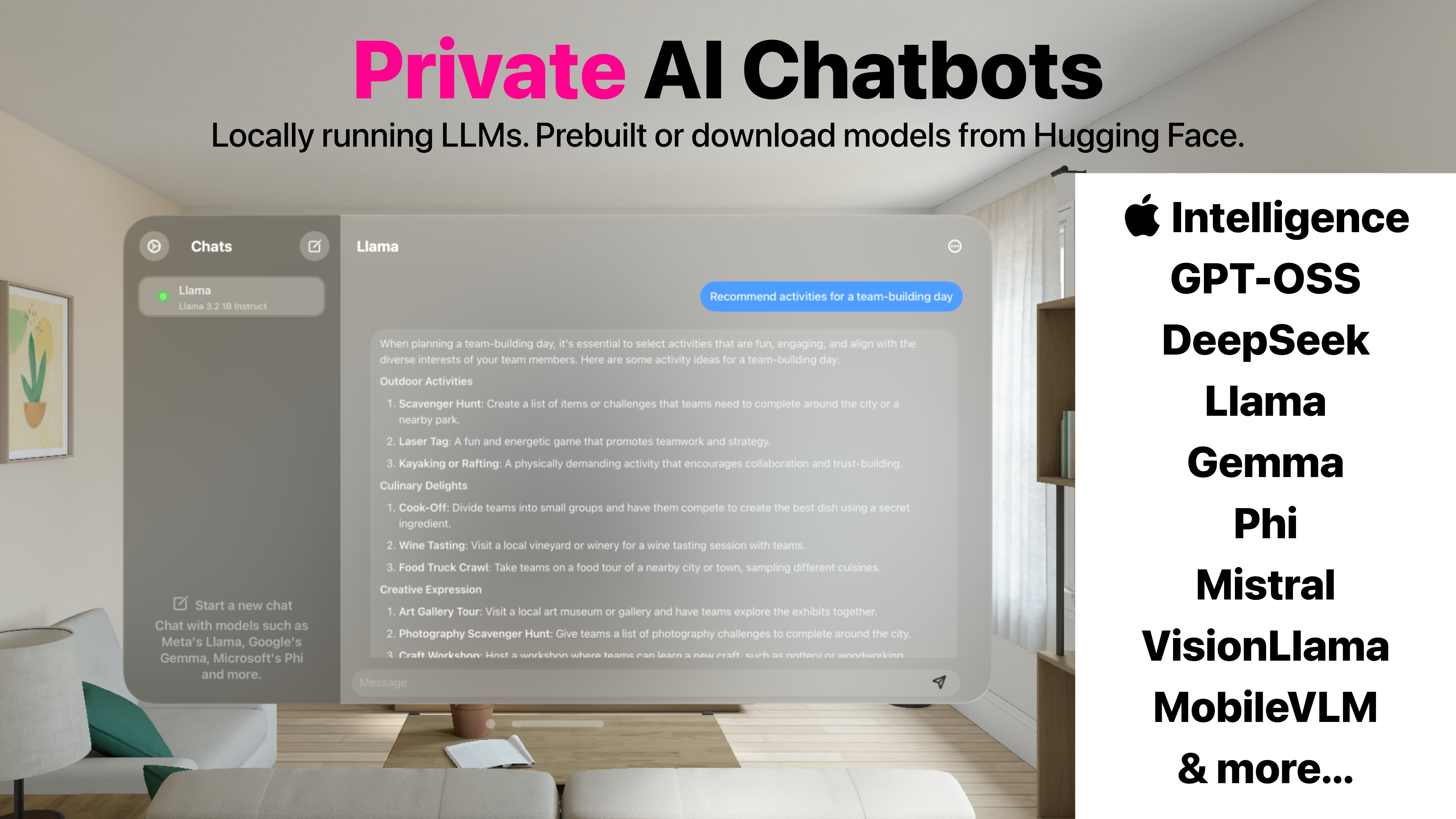 OfflineLLM: Private AI Chat