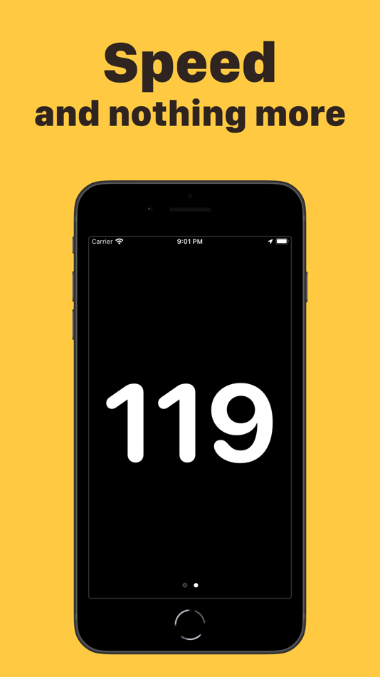 Simple Speedometer: Pure Speed (iOS) Podle: Nikita Cherednikov Simple Speedometer: Pure Speed (iOS) Podle: Nikita Cherednikov