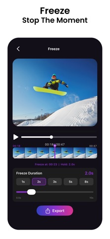 Slow Motion Video Slomo Editor screenshot