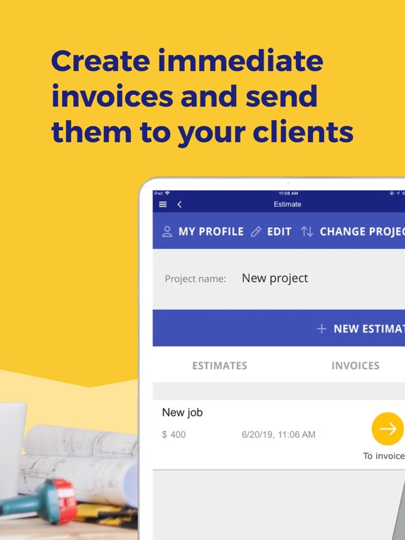 Screenshot #6 pour Construction Estimator App