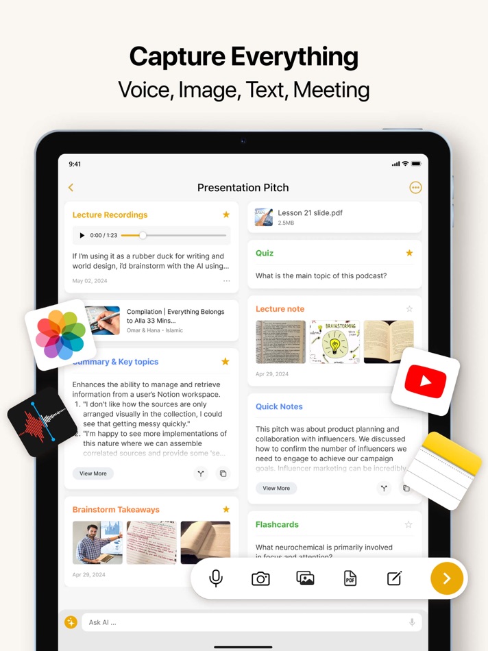 #2. HyNote: AI Note Taker, Summary (iOS) Przez: Tuling Network Limited