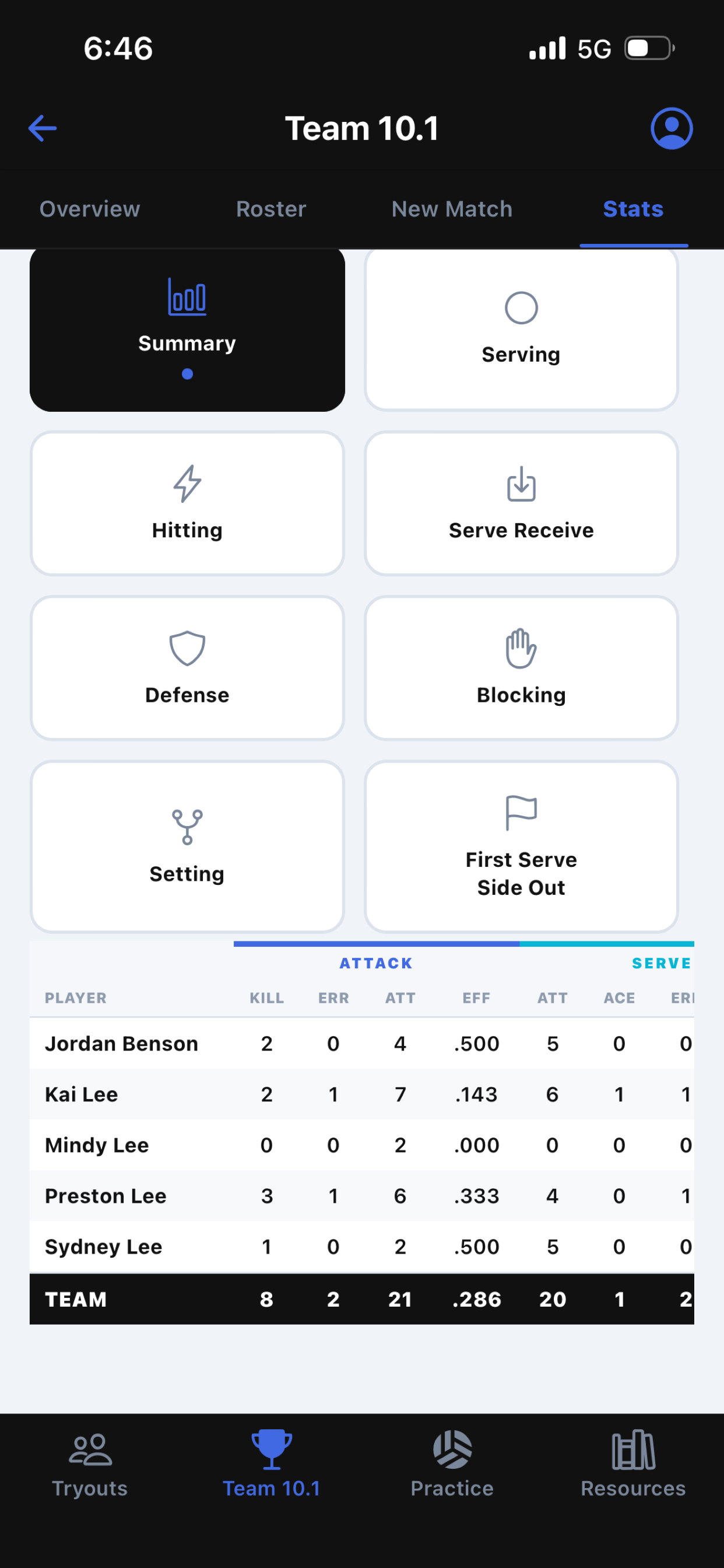 VolleyHQ screenshot 6
