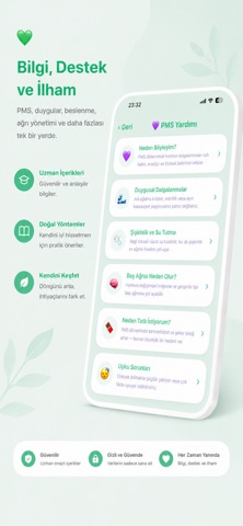 Adet Takip - Period Tracker iPhone screenshot