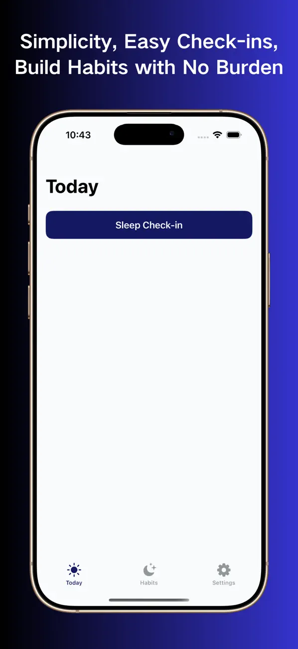 Screenshot #1 pour SleepHabit