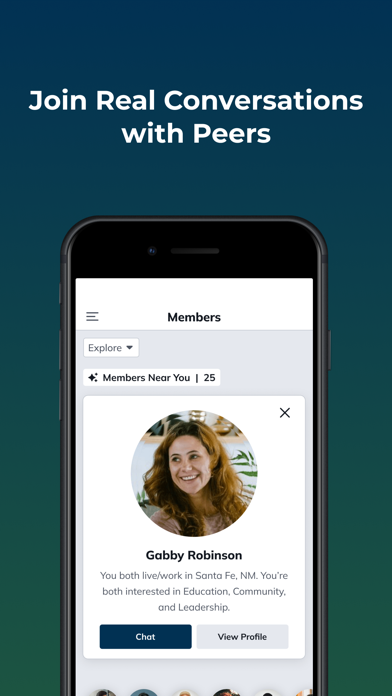 DA+ iPhone screenshot 1 - Social Networking app