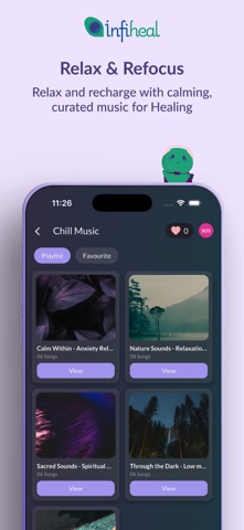 Healo: AI Healing Companion iPhone screenshot