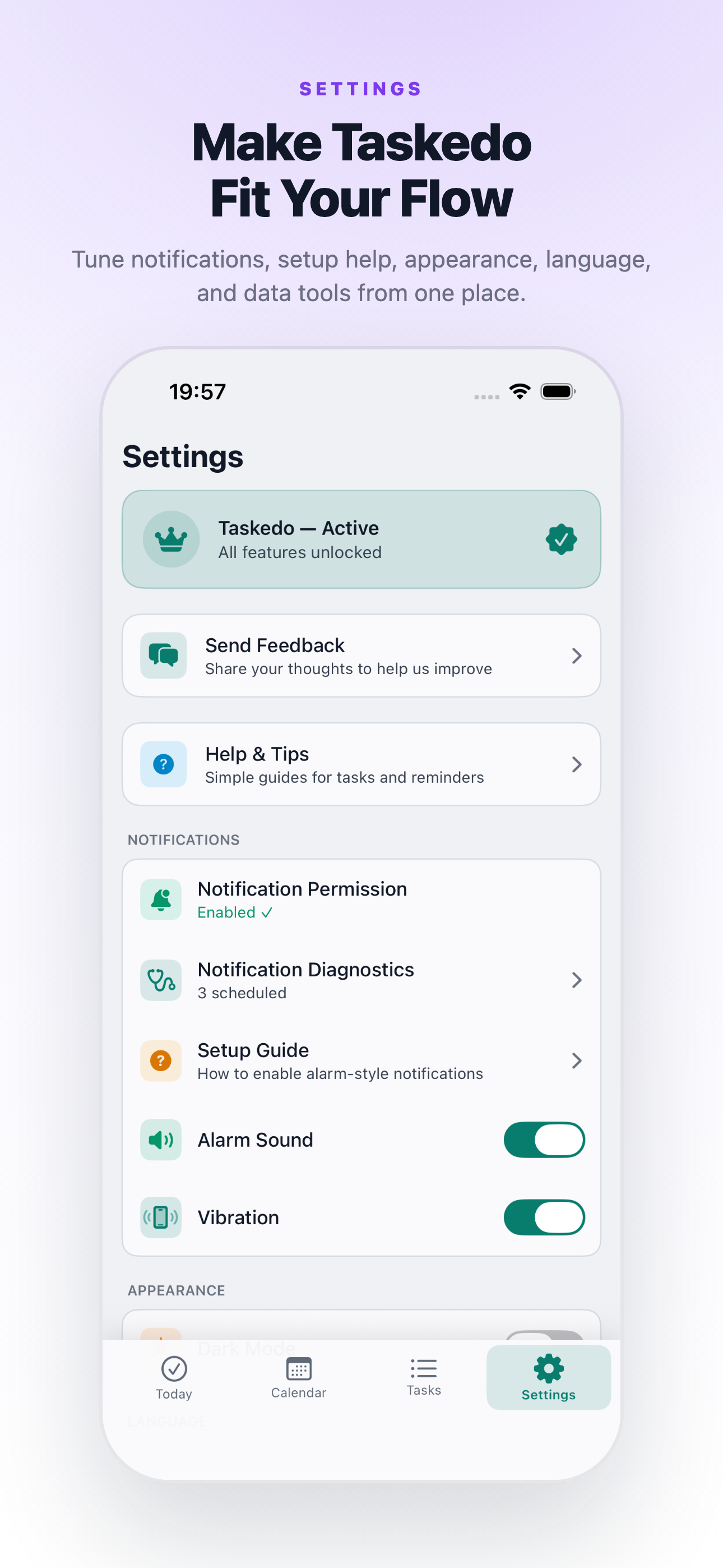 Taskedo: To-do, Plan, Remind