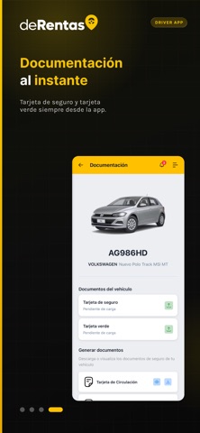 deRentas Driver iPhone screenshot 4
