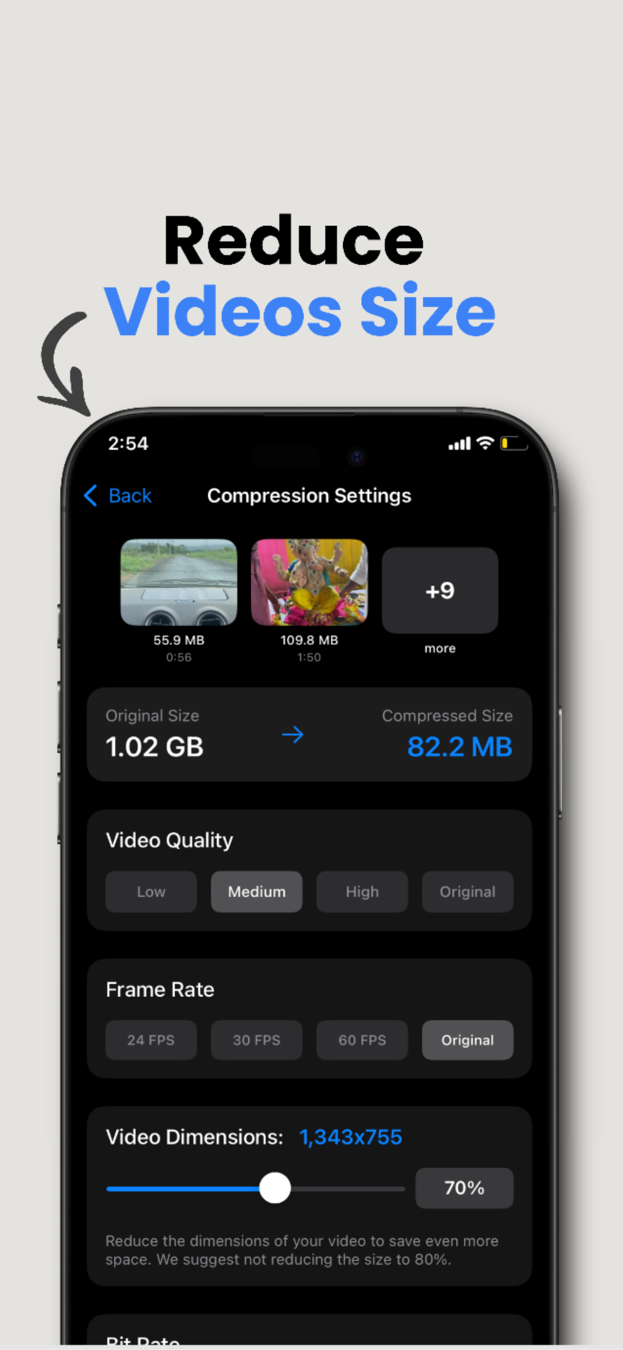 Compress All: PDF, Image Video