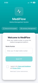 MediFlow Pharmacy App screenshot