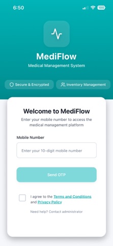 MediFlow Pharmacy App Screenshot 1 of 10