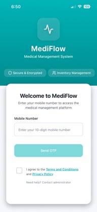 MediFlow Pharmacy App screenshot 1