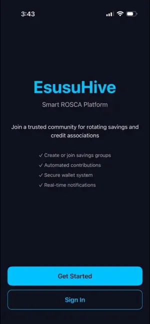 EsusuHive screenshot 2