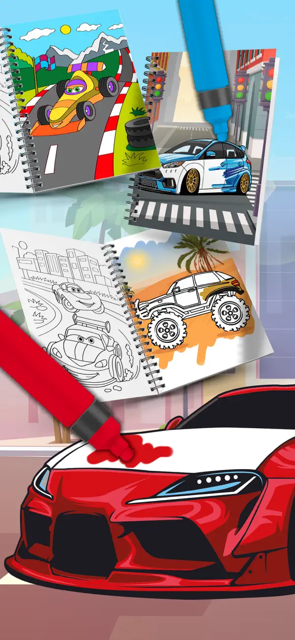 Screenshot #1 pour Livre de coloriage et pages de