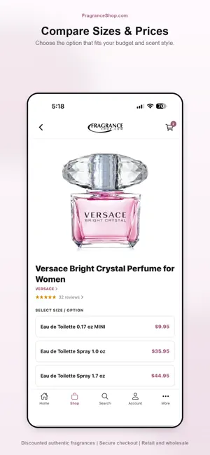 FragranceShop.com screenshot 2