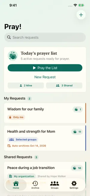 Pray! Companion screenshot 1
