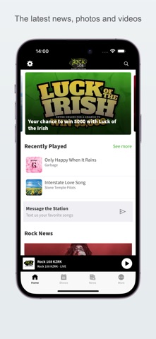 Rock 108 Amarillo KZRK screenshot